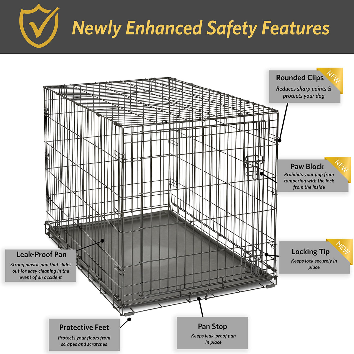 48-Inch Single Door Crate M756866