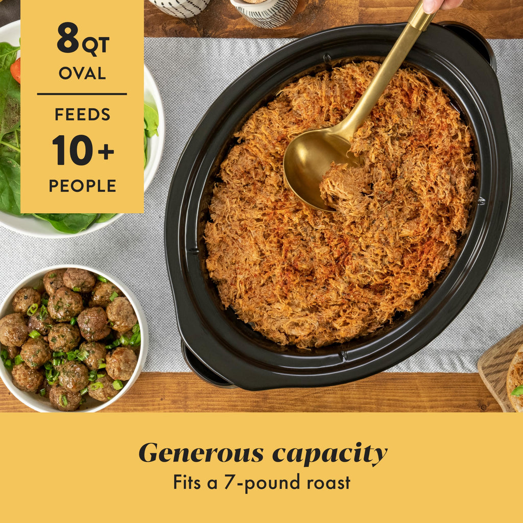 8-Quart Programmable Slow Cooker H130289
