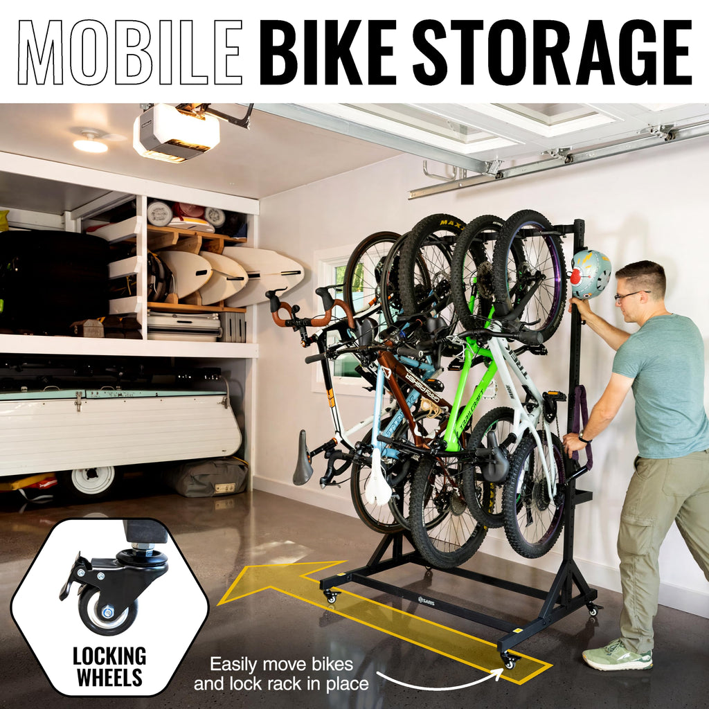 Freestanding 5-Bike Rack H517