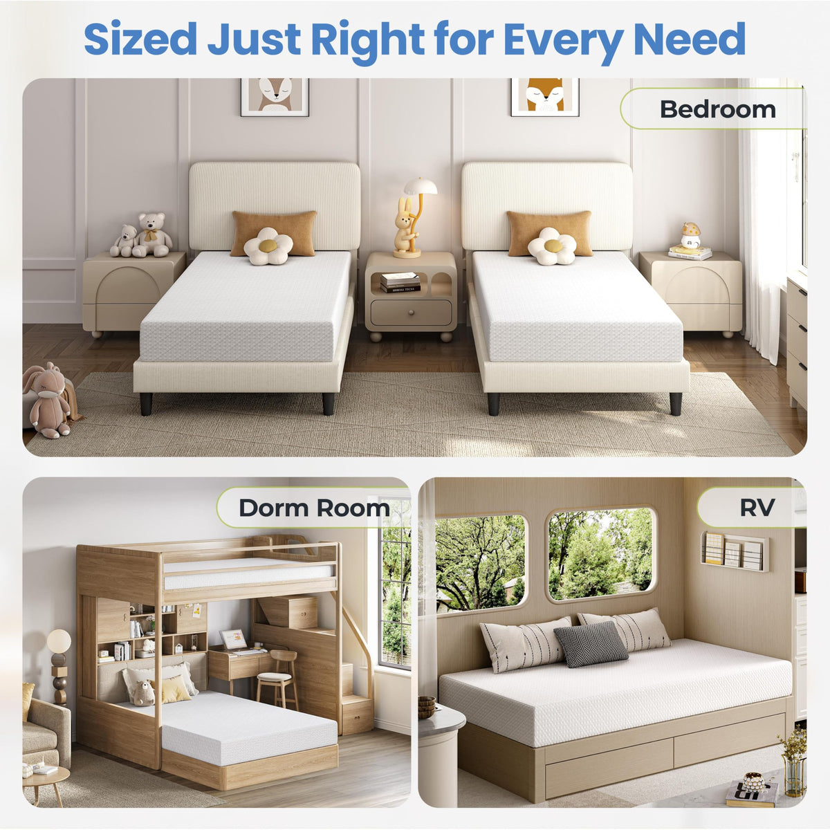 8 Inch Gel Memory Foam Mattress Q87521