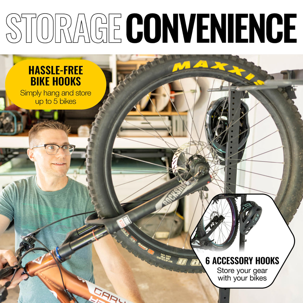 Freestanding 5-Bike Rack H517